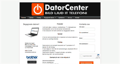 Desktop Screenshot of datorcenter.se